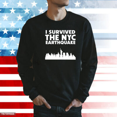 Thevulgarchef I Survived The Nyc Earthquake 2024 Shirt