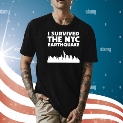 Thevulgarchef I Survived The Nyc Earthquake 2024 Shirt