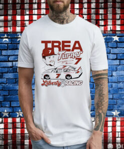 Trea Turner Liberty Racing Philadelphia Phillies T-Shirt