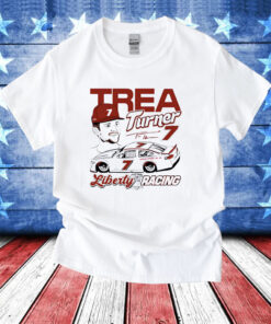 Trea Turner Liberty Racing Philadelphia Phillies T-Shirt