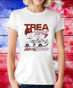 Trea Turner Liberty Racing Philadelphia Phillies T-Shirt