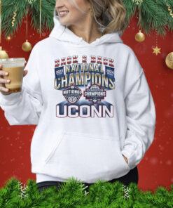 UConn Huskies Back 2 Back National Champions Shirt