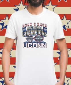 UConn Huskies Back 2 Back National Champions Shirt