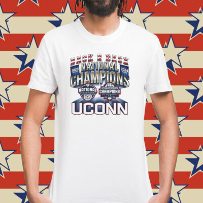 UConn Huskies Back 2 Back National Champions Shirt