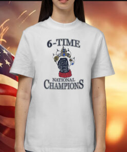 Uconn Huskies 6-Time National Champions Shirt