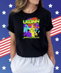 Uconn Huskies on repeat 2024 National Champions Shirt