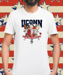 Uconn Men’s Basketball 2024 National Champions Caricatures Shirt