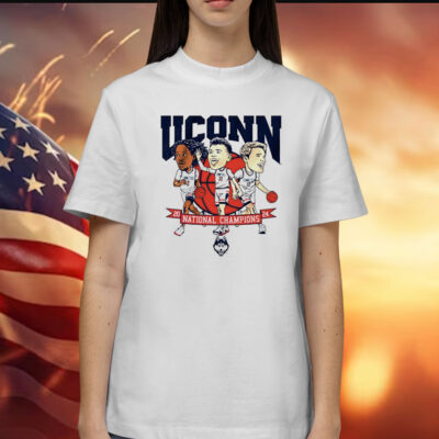 Uconn Men’s Basketball 2024 National Champions Caricatures Shirt