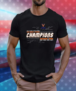 Virginia Cavaliers 2024 Women’s Swimming & Diving National Champions T-Shirt