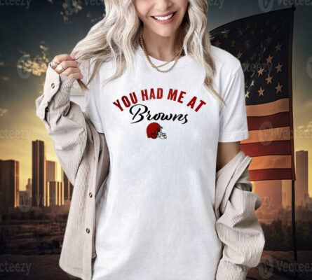 You had me at Cleveland Browns T-shirt