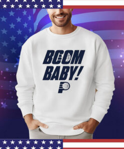 Nancy Leonard Wearing Game 3 Boom Baby t-shirt