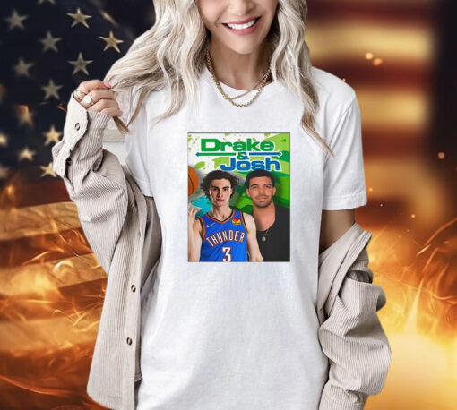 Funny Ahh Tees Drake And Josh Giddey shirt