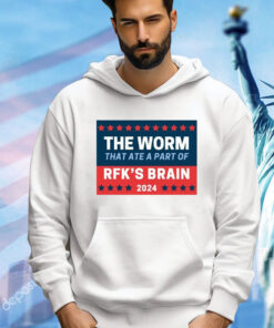 The Worm That Ate A Part Of Rfk’s Brain 2024 t-shirt