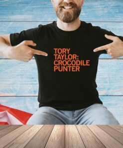 Tory Taylor crocodile punter shirt