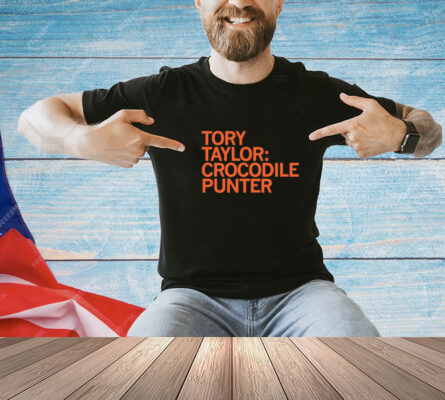 Tory Taylor crocodile punter shirt