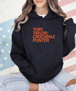 Tory Taylor crocodile punter shirt