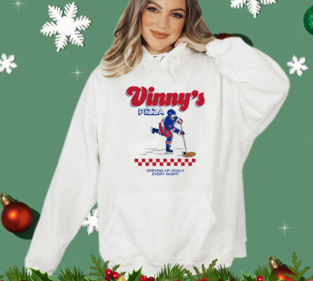 Vinny’s Pizza Serving Up Goals Every Night t-shirt