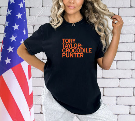 Tory Taylor crocodile punter shirt