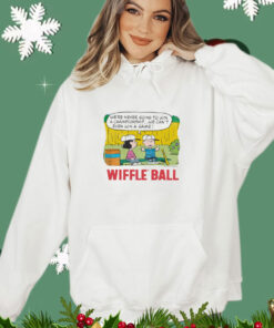 Peanuts X Wiffle Ball Underdogs t-shirt