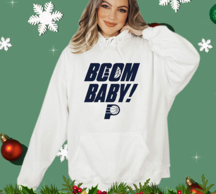 Nancy Leonard Wearing Game 3 Boom Baby t-shirt