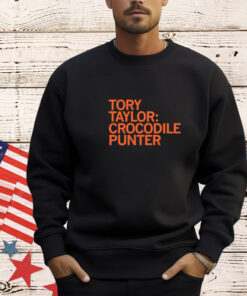 Tory Taylor crocodile punter shirt