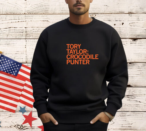 Tory Taylor crocodile punter shirt