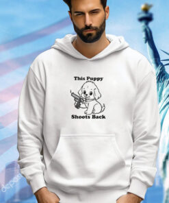 This Puppy Shoots Back t-shirt