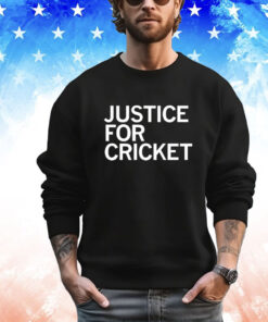 Justice for cricket shirt