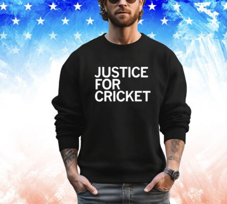 Justice for cricket shirt