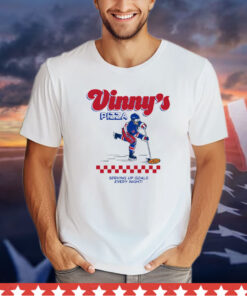 Vinny’s Pizza Serving Up Goals Every Night t-shirt