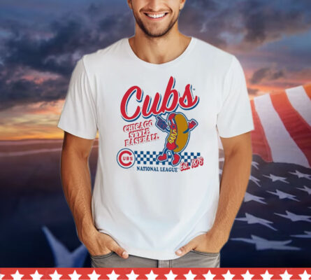 Chicago Cubs Cooperstown Collection Food Concessions shirt