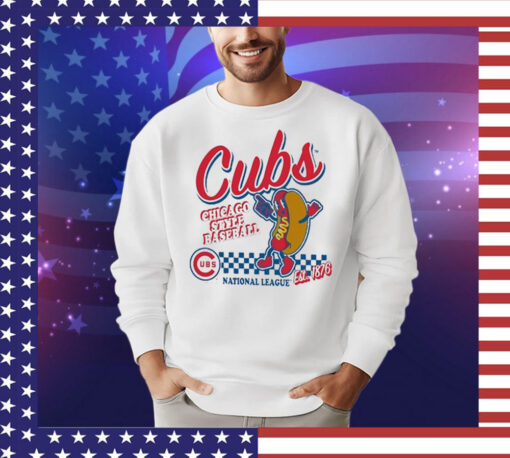 Chicago Cubs Cooperstown Collection Food Concessions shirt