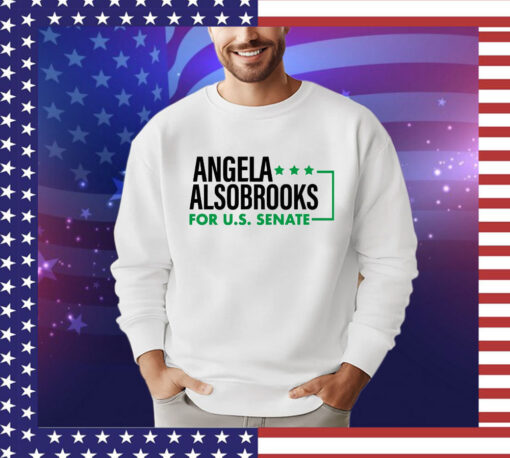 Candidly Tiff Wearing Angela Alsobrooks For U.S Senate shirt