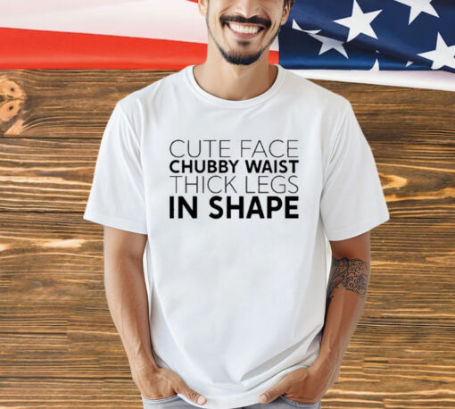 Dr. Marcus Shepard Wearing Cute Face Chubby Waist Thick Legs In Shape t-shirt