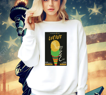 Lucius Village Underground London August 21 2024 Poster t-shirt