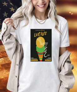 Lucius Village Underground London August 21 2024 Poster t-shirt