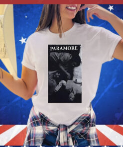 Paramore Black and White Band Photo t-shirt