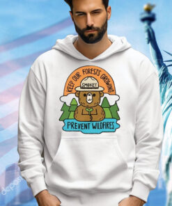 Smokey Bear Keep Our Forests Growing Prevent Wildfires t-shirt