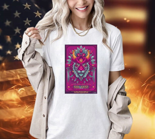 Sol Fest May 2nd-5th 2024 Vortex Springs Ponce de Leon Florida Poster t-shirt