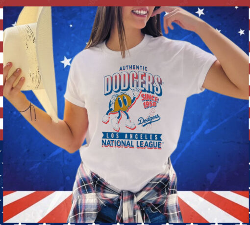 Los Angeles Dodgers Cooperstown Collection Food Concessions t-shirt