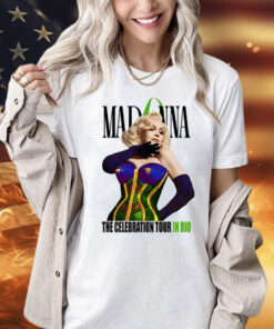 Popse Madonna The Celebration Tour In Rio t-shirt