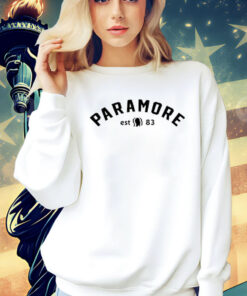 Paramore Est 83 shirt