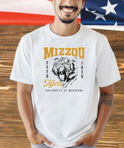 Mizzou Tigers Tiger Roaring Est 1839 t-hirt