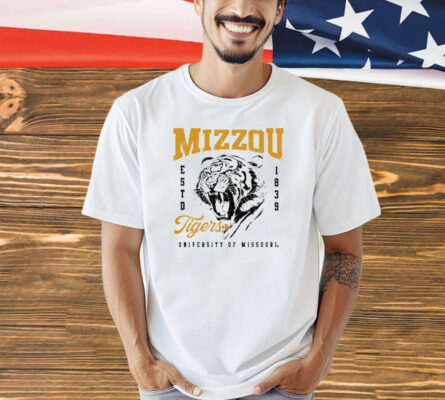 Mizzou Tigers Tiger Roaring Est 1839 t-hirt