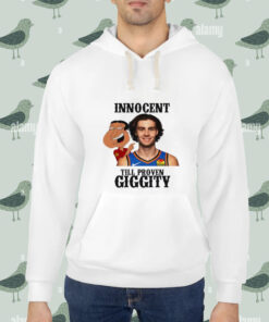 Josh Giggity Giddey OKC Thunder innocent till proven Giggity shirt