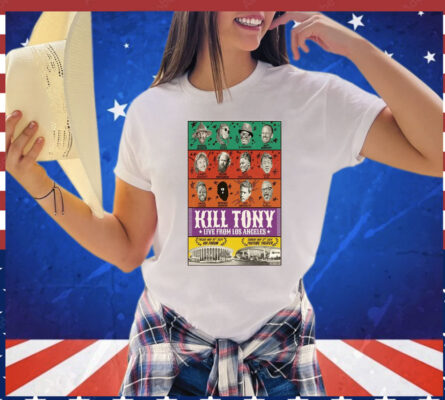 Hill Tony Live From Los Angeles May 10 & 12 2024 Poster t-shirt