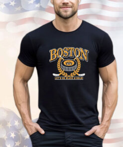 Boston Bruins lets go back and gold NHL T-shirt