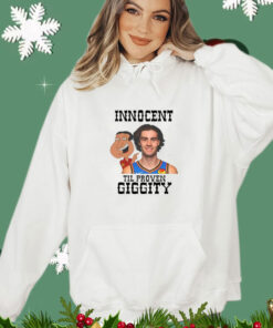 Josh Giddey Innocent Til Proven Giggity shirt