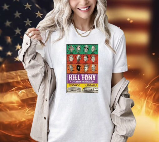 Hill Tony Live From Los Angeles May 10 & 12 2024 Poster t-shirt