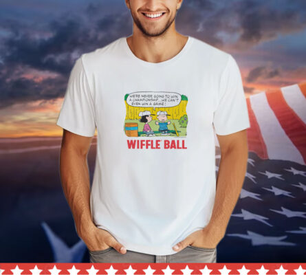 Peanuts X Wiffle Ball Underdogs t-shirt